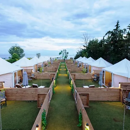 Luxe tent Sueno Bungalows Nea Moudania